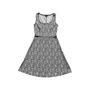 Banana Republic Womens Dress XS Black Herringbone Career Work Corporate Business